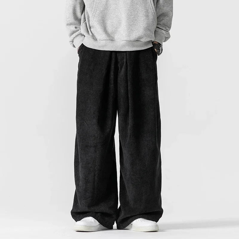 Bend Wide-Leg Corduroy Pants