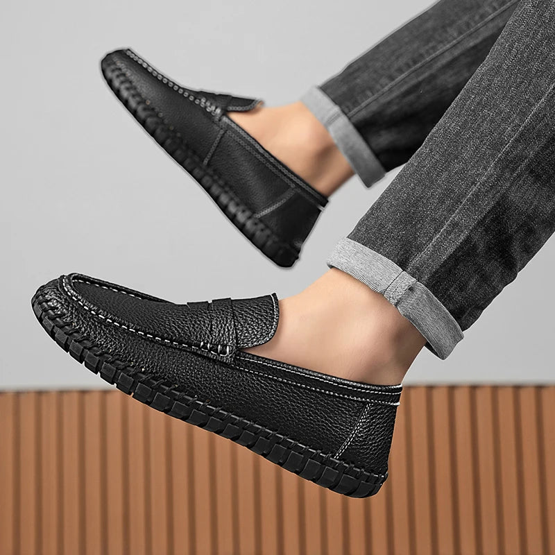Hudson Genuine Leather Loafers
