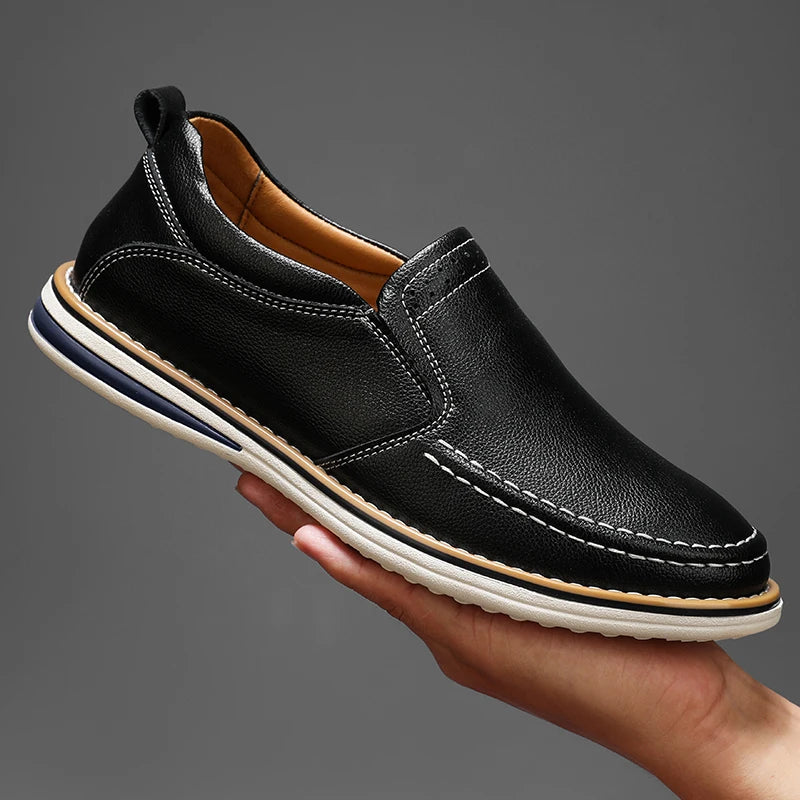 Bryant Genuine Leather Drive Loafers