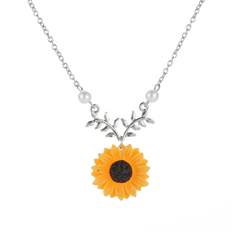 Radiant Sunflower Necklace