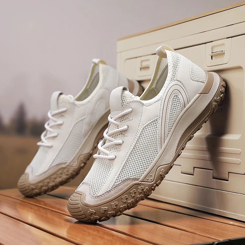 Caspian Mesh Trail Sneakers