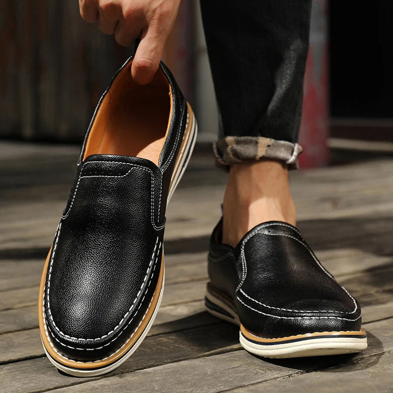 Bryant Genuine Leather Drive Loafers