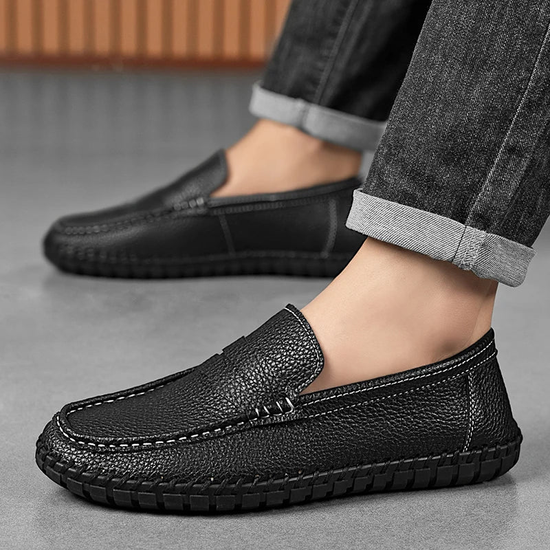 Hudson Genuine Leather Loafers