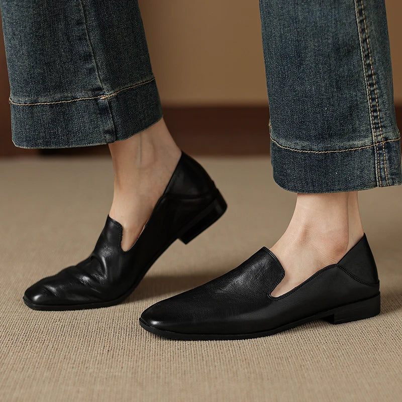 Eloria Genuine Leather Loafers