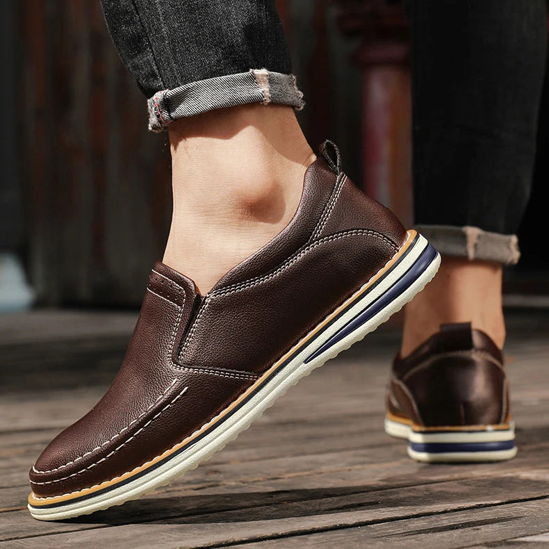 Bryant Genuine Leather Drive Loafers