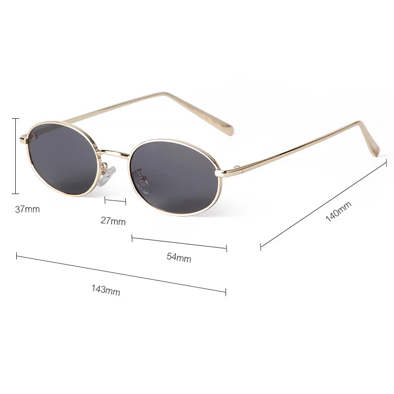 Radia Round Frame Sunglasses