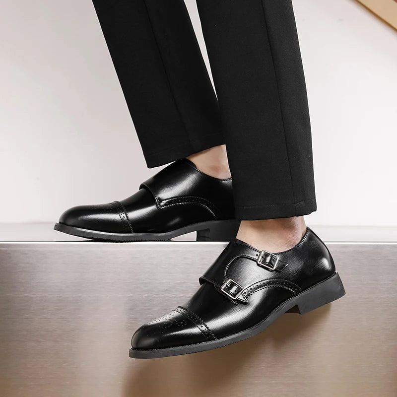 Tate Monk Strap Oxfords