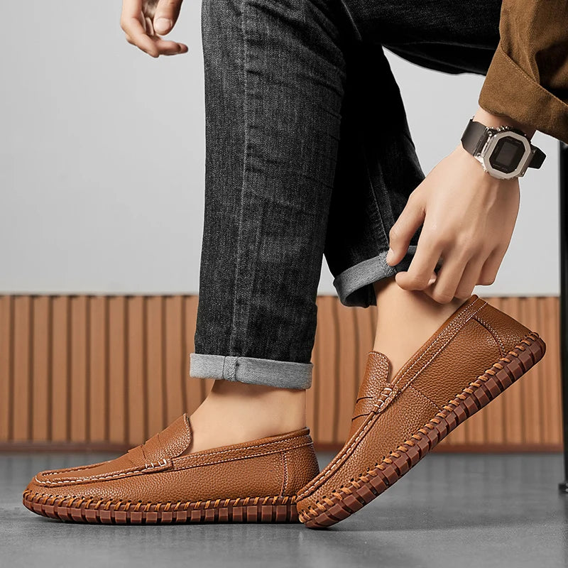 Hudson Genuine Leather Loafers