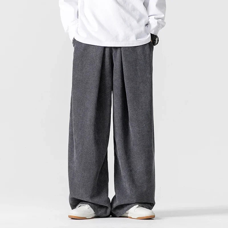 Bend Wide-Leg Corduroy Pants