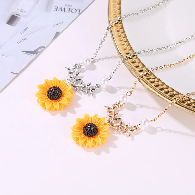 Radiant Sunflower Necklace