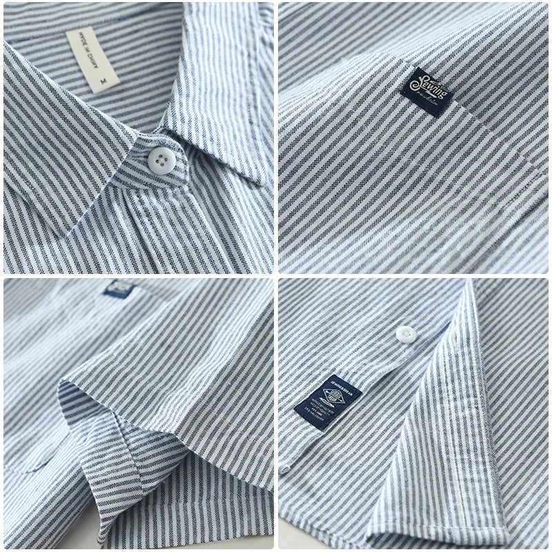 KALANI 100% COTTON BUTTON-UP