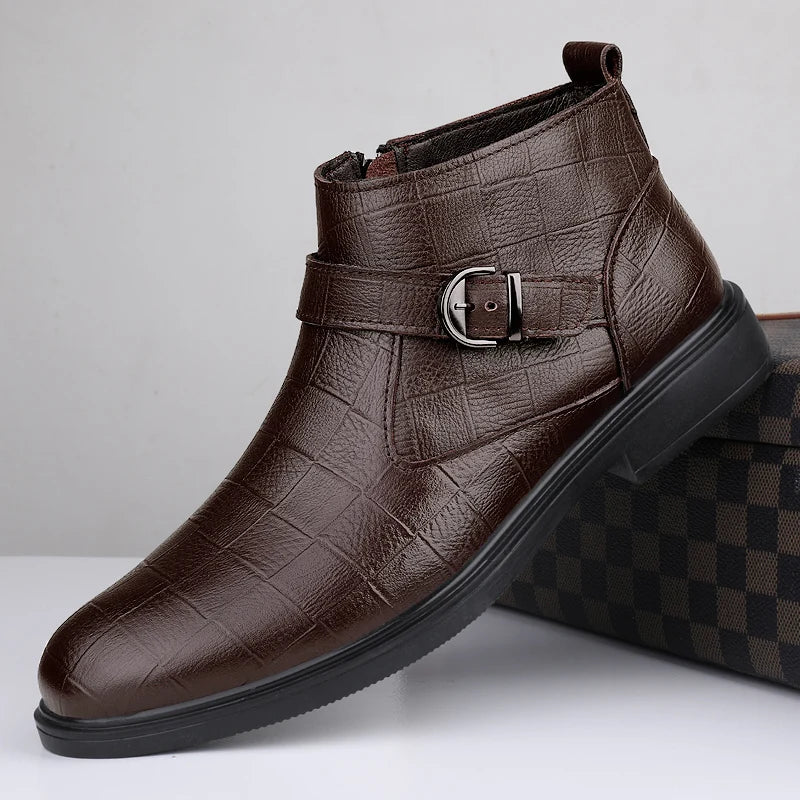 Carver Genuine Leather Boots