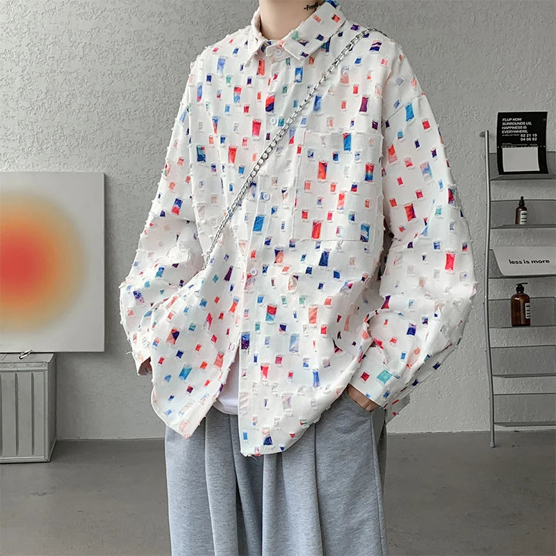 Kaleidoscope Button-Up
