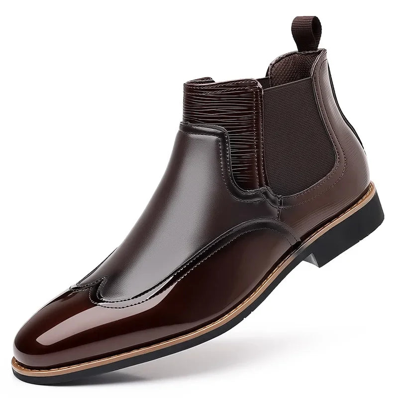 Lucan Leather Chelsea Boots