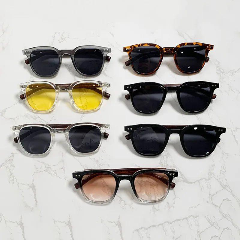 VINTAGE LEOPARD SUNGLASSES