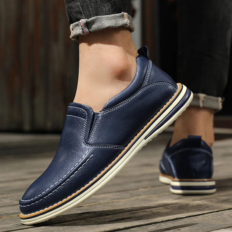 Bryant Genuine Leather Drive Loafers