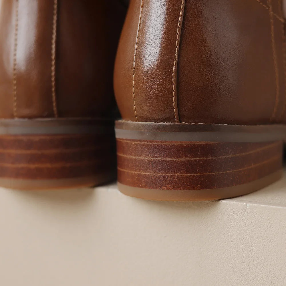 Adeline Genuine Leather Boots