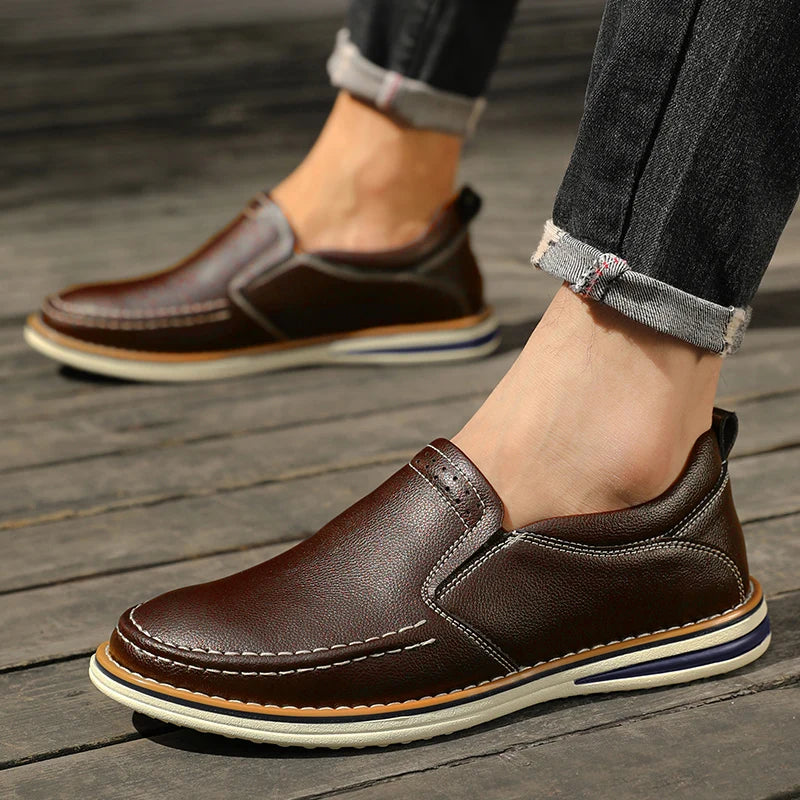 Bryant Genuine Leather Drive Loafers