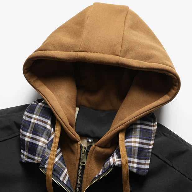 Mason Hooded Bomber Jacket