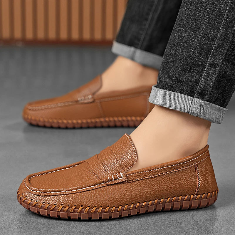 Hudson Genuine Leather Loafers