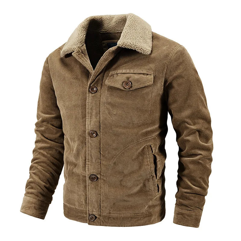 Ridgeway Sherpa-Lined Corduroy Jacket