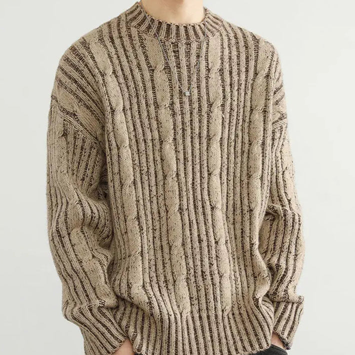 ALDEN CABLE KNIT SWEATER
