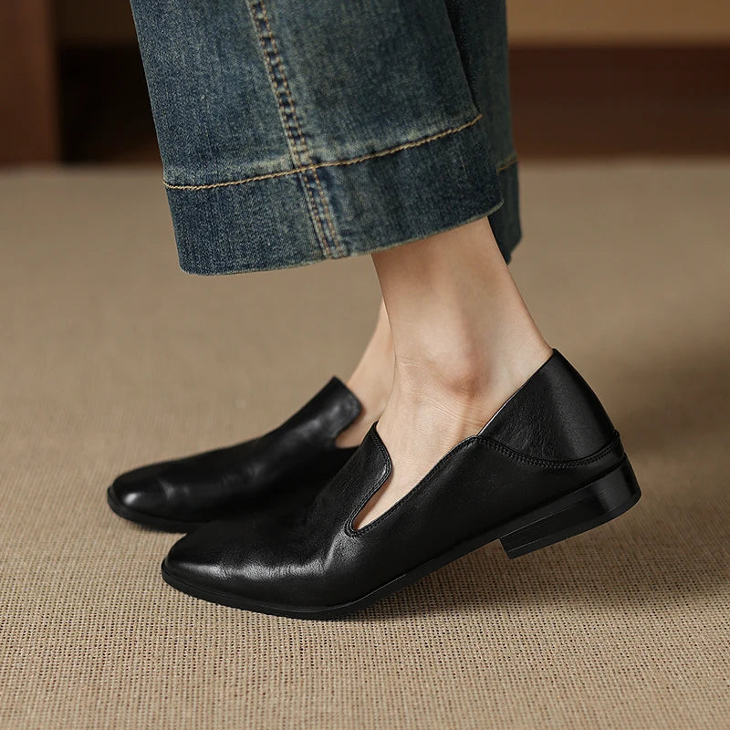 Eloria Genuine Leather Loafers