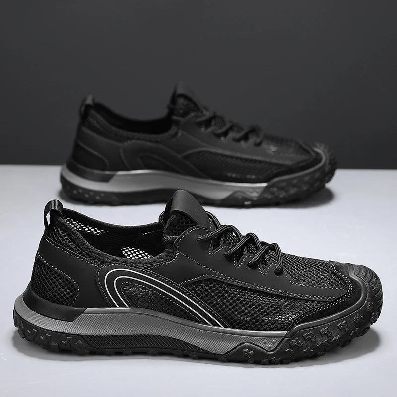 Caspian Mesh Trail Sneakers