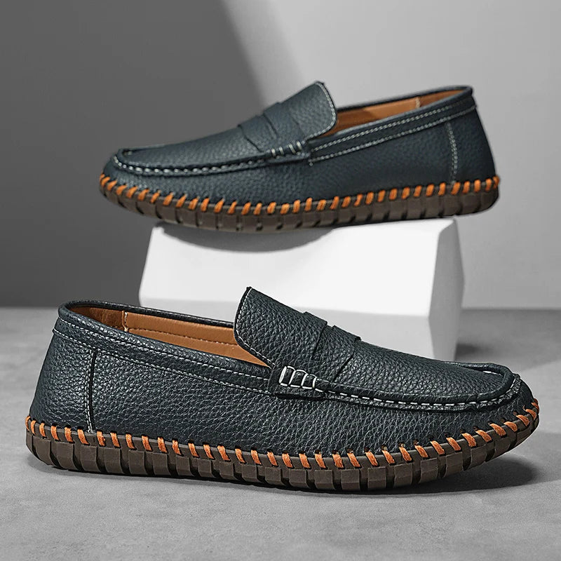 Hudson Genuine Leather Loafers