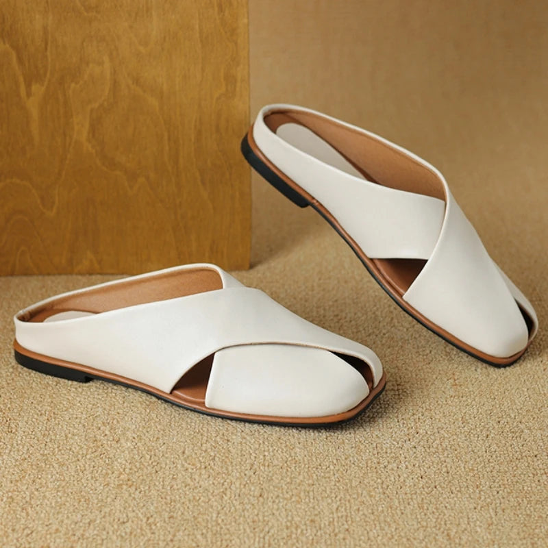 Valentara Crisscross Mules