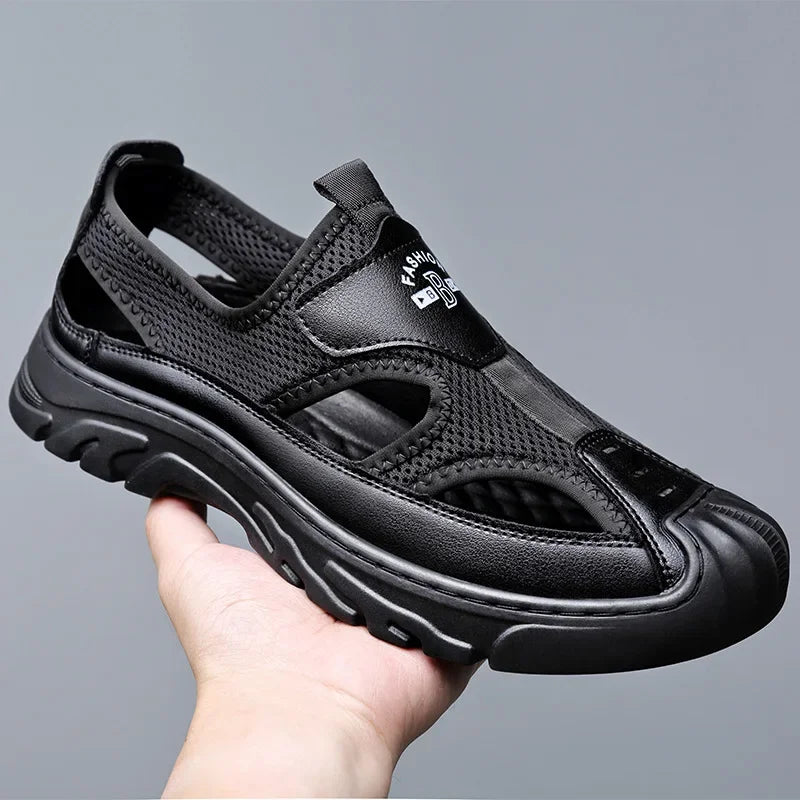 Cassian Genuine Leather Sport Sandals