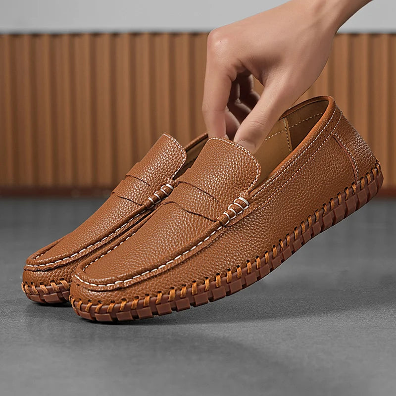 Hudson Genuine Leather Loafers