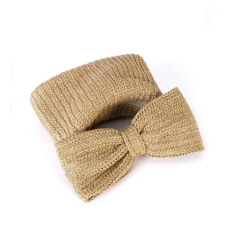 THE WOVEN BOW BAG