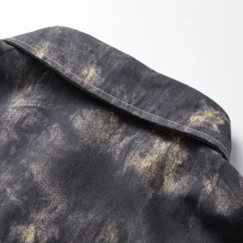 Royce Tie-Dye Button-Up Shirt