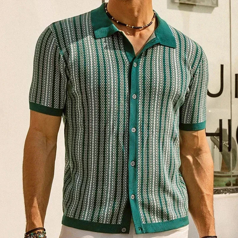 Atlas Men's Button-Up Shirt