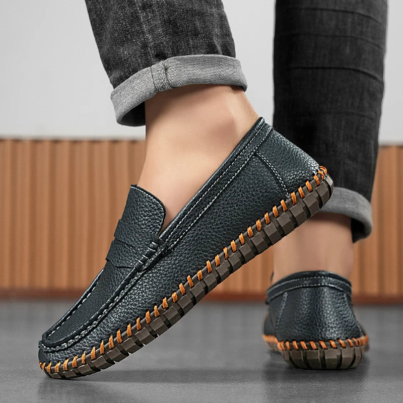 Hudson Genuine Leather Loafers