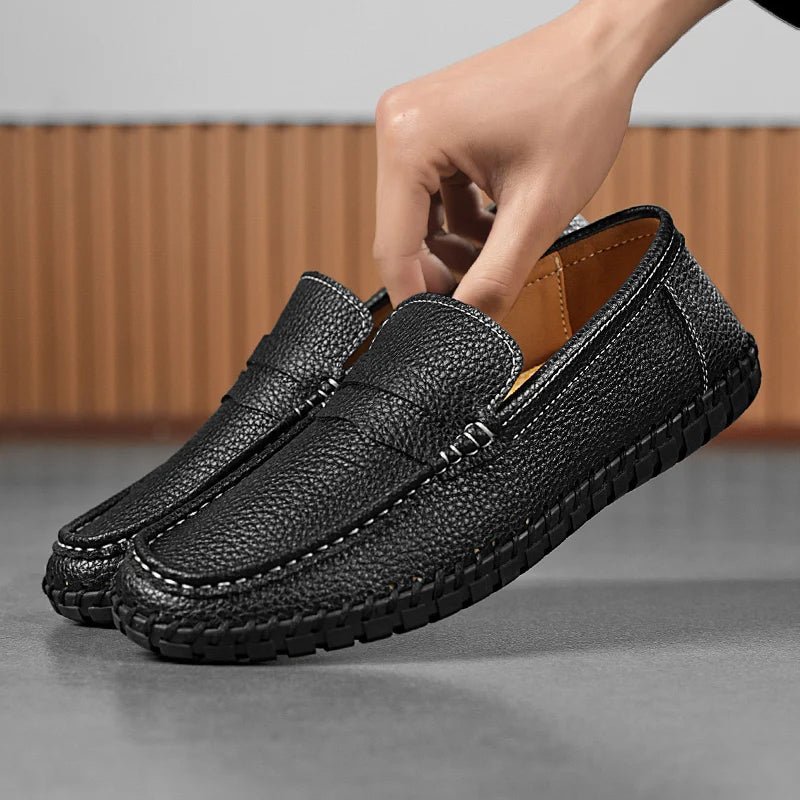 Hudson Genuine Leather Loafers