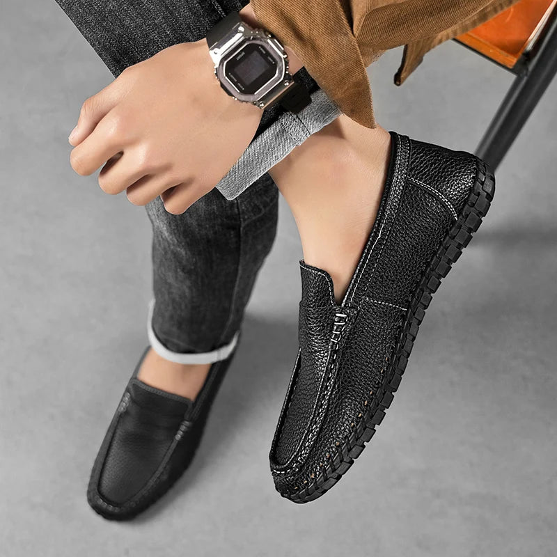 Hudson Genuine Leather Loafers