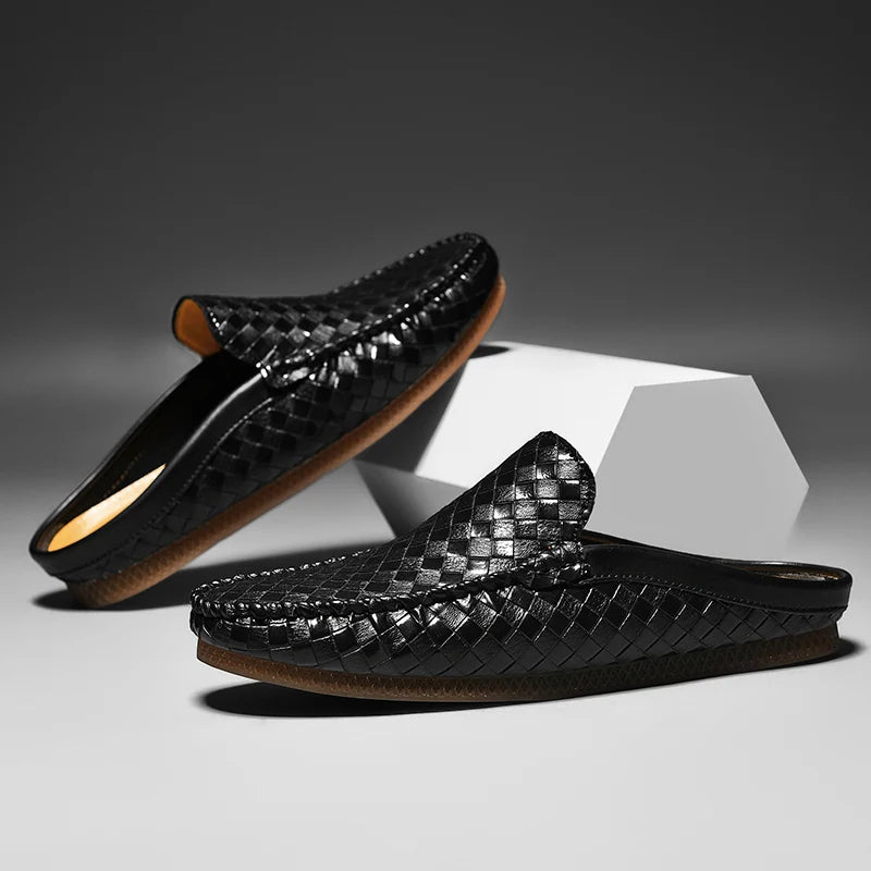 Vireno Men's Leather Slides