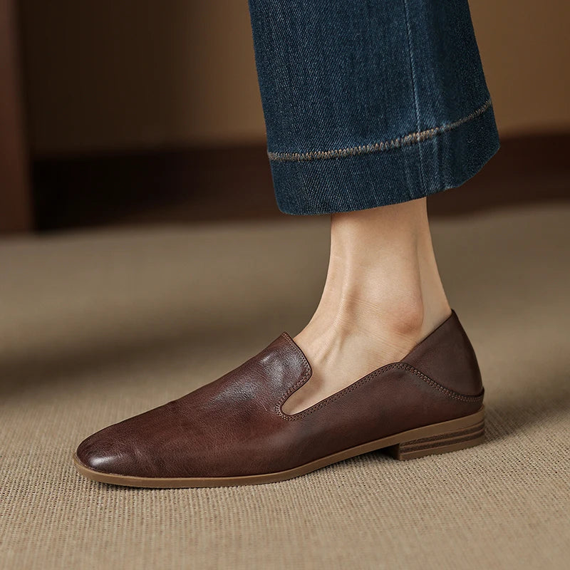 Eloria Genuine Leather Loafers