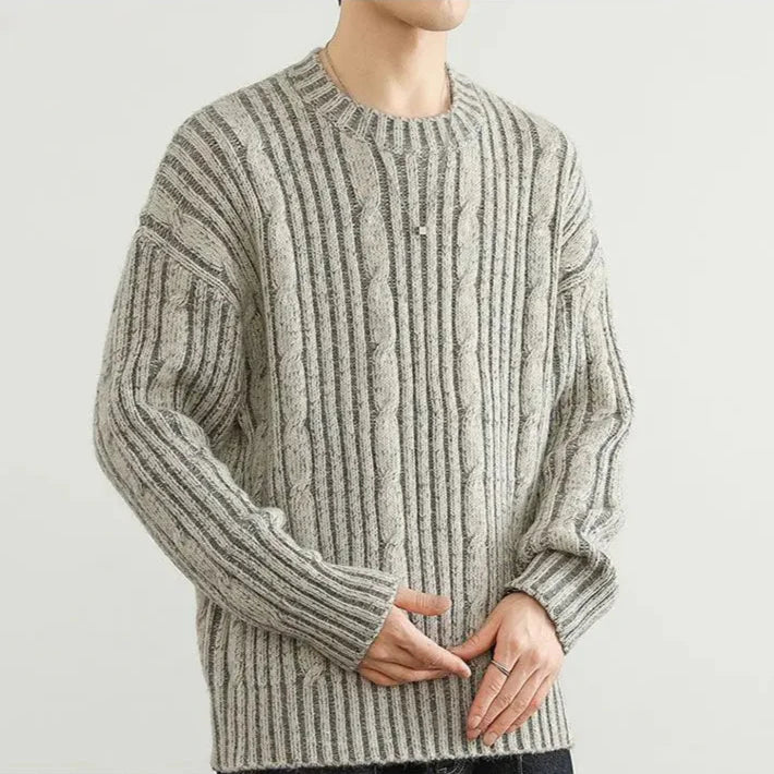 ALDEN CABLE KNIT SWEATER
