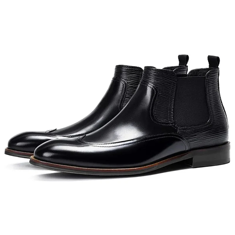 Lucan Leather Chelsea Boots