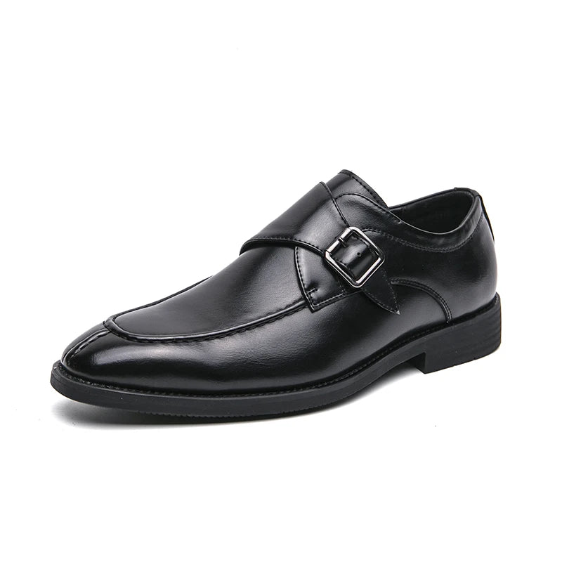 Montgomery Monk Strap Leather Loafers