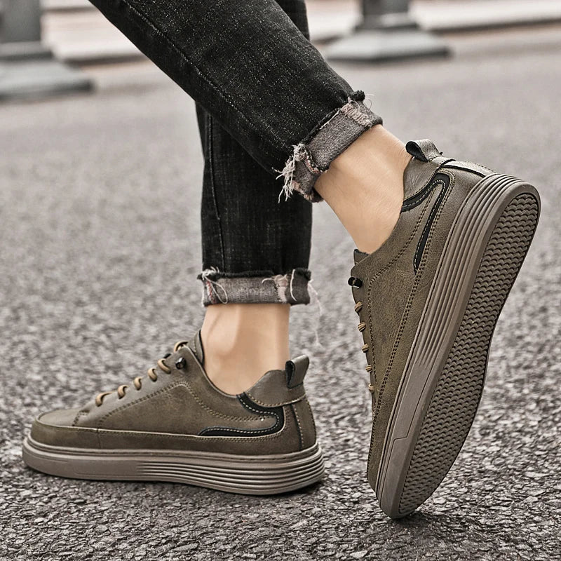 Vanguard Leather Sneakers