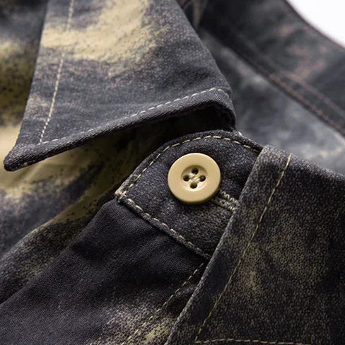 Royce Tie-Dye Button-Up Shirt