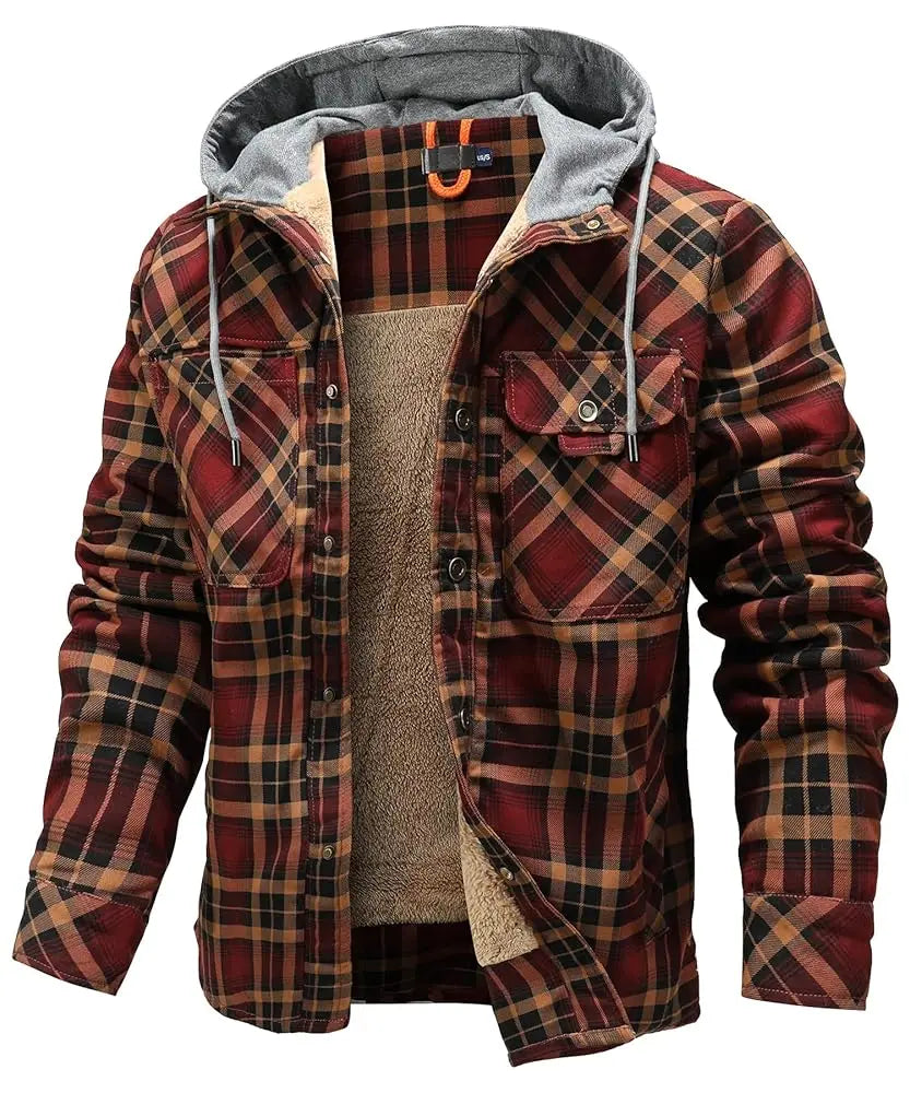 Dawson Plaid Outdoor Hooded Jacket