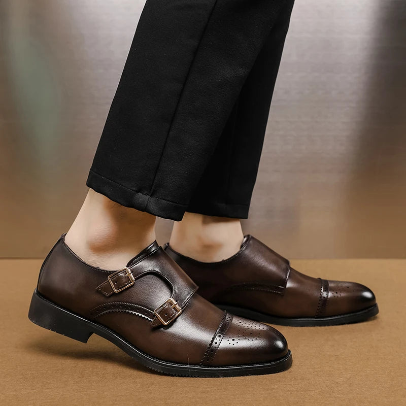 Tate Monk Strap Oxfords