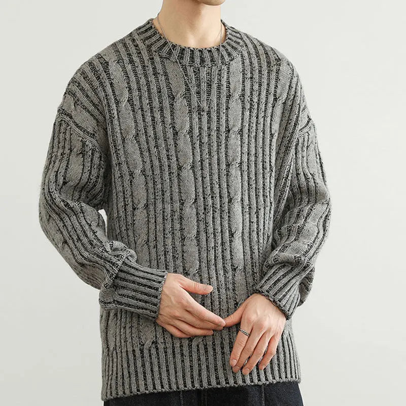 ALDEN CABLE KNIT SWEATER
