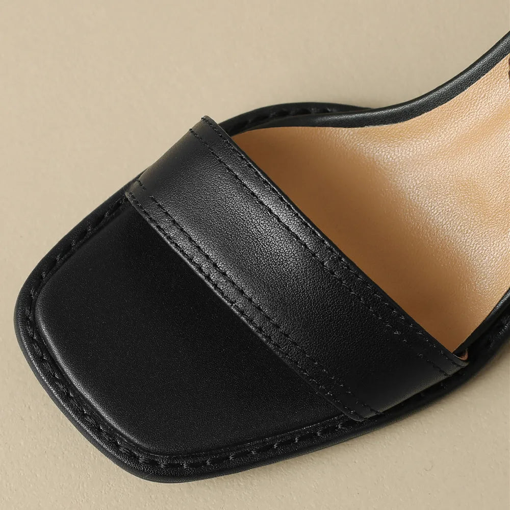 Savona Genuine Leather Heels