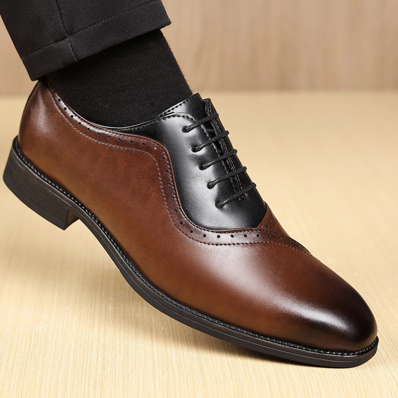 Landon Classic Leather Dress Shoe